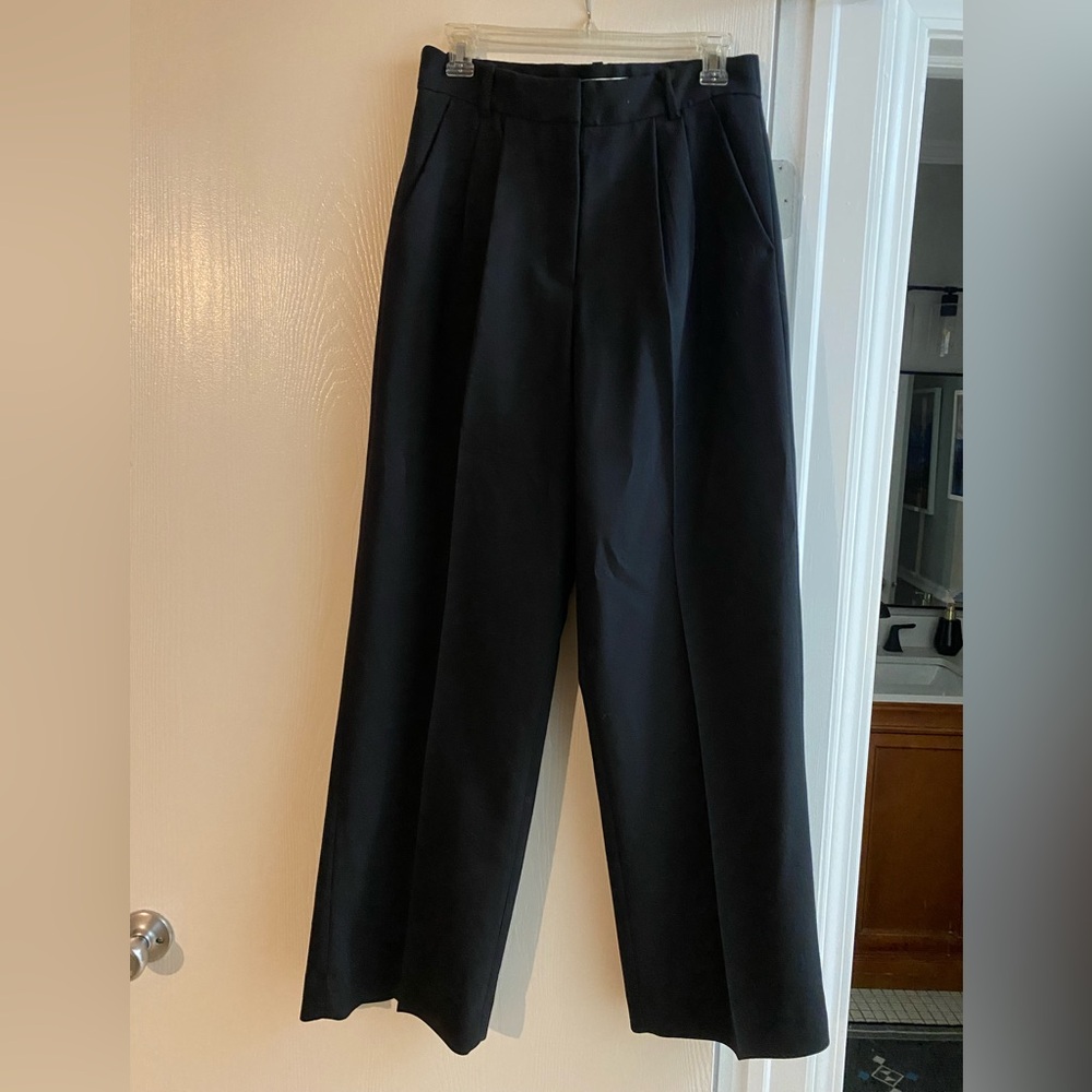 A&F Sloane Tailored Wide Leg Pant - Picture 6 of 7